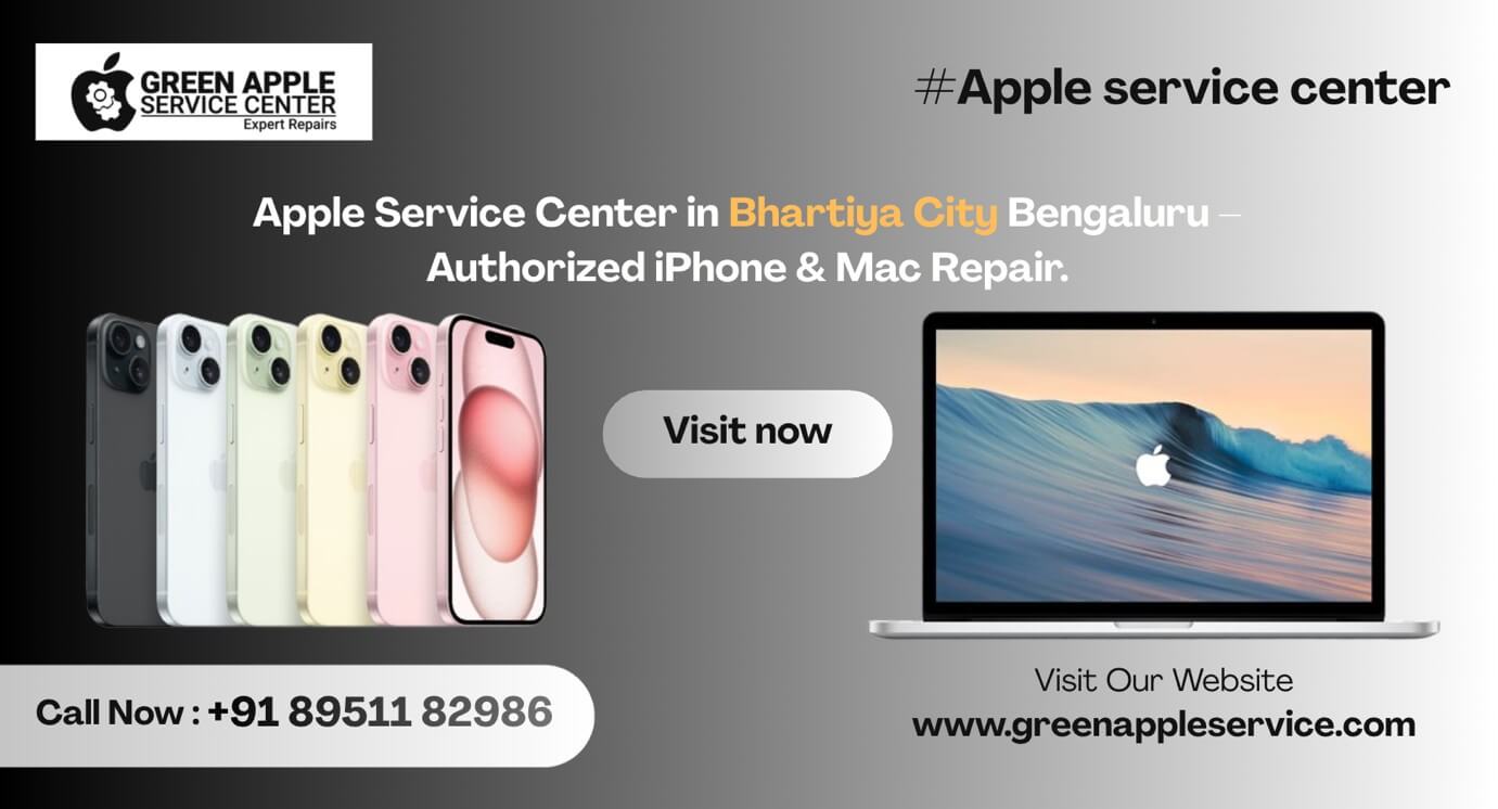 Apple Service Center in Bhartiya City Bengaluru – Authorized iPhone & Mac Repair.