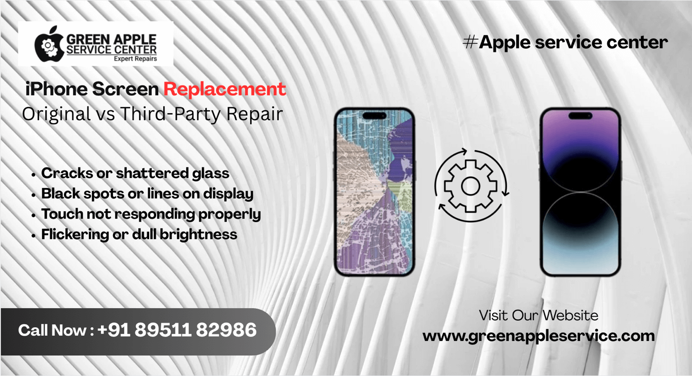 iPhone Screen Replacement: Original vs Third-Party Repair Explained.