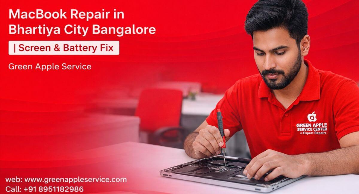 MacBook Repair in Bhartiya City Bangalore | Screen & Battery Fix