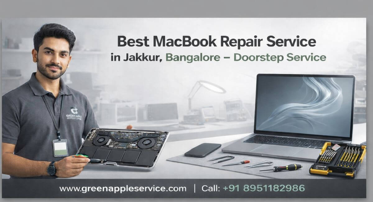 Best MacBook Repair Service in Jakkur, Bangalore – Doorstep Service.