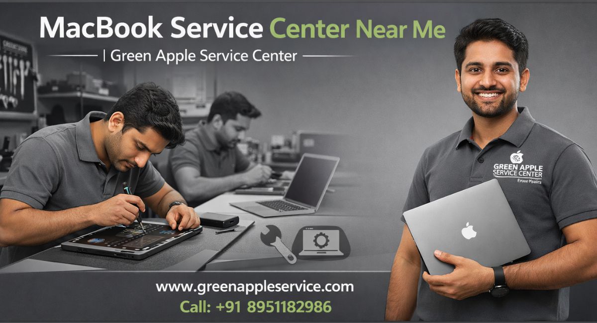 MacBook Service Center Near Me | Green Apple Service Center