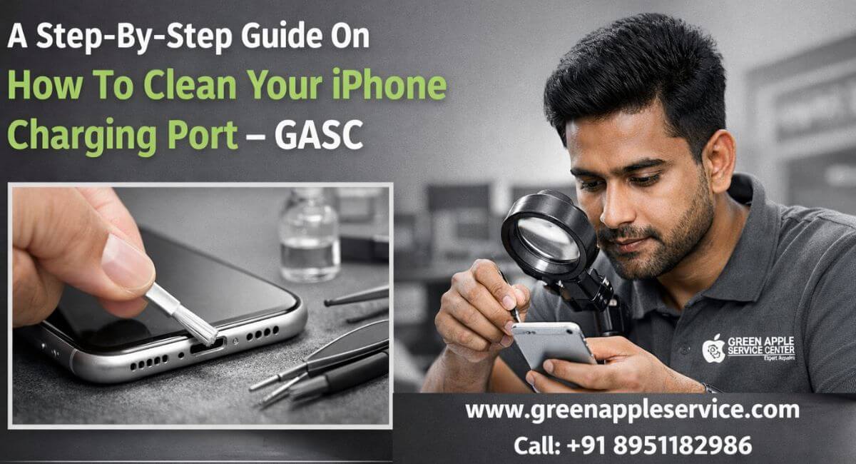 A Step-By-Step Guide On How To Clean Your iPhone Charging Port – GASC