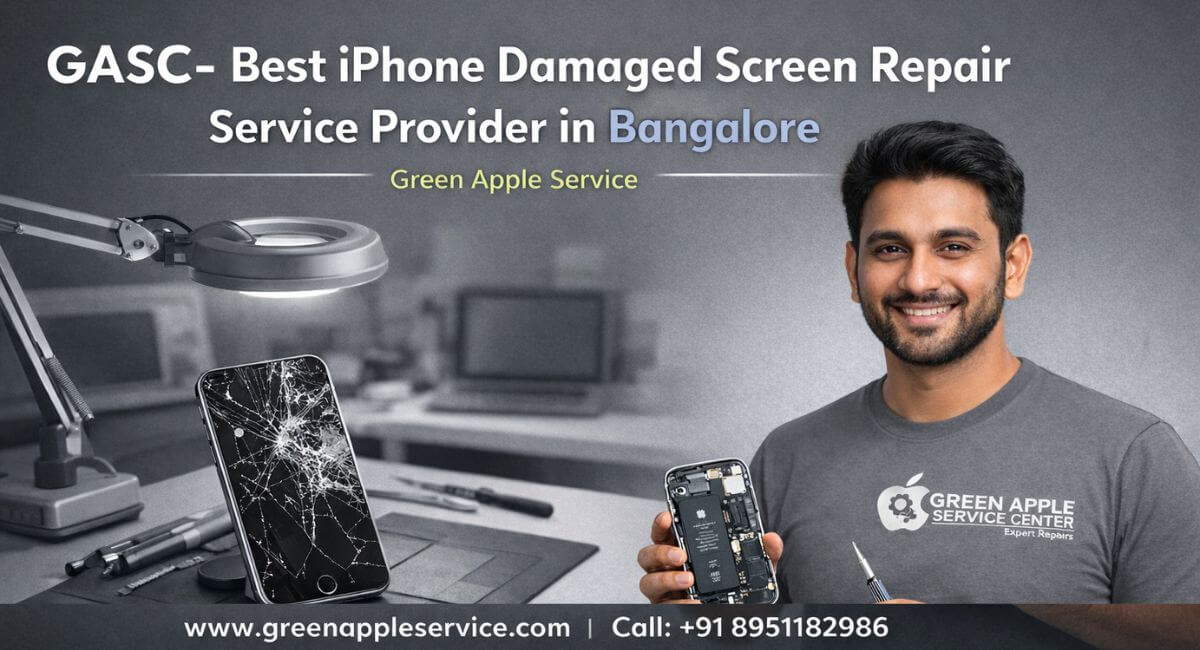 GASC- Best iPhone Damaged Screen Repair Service Provider in Bangalore