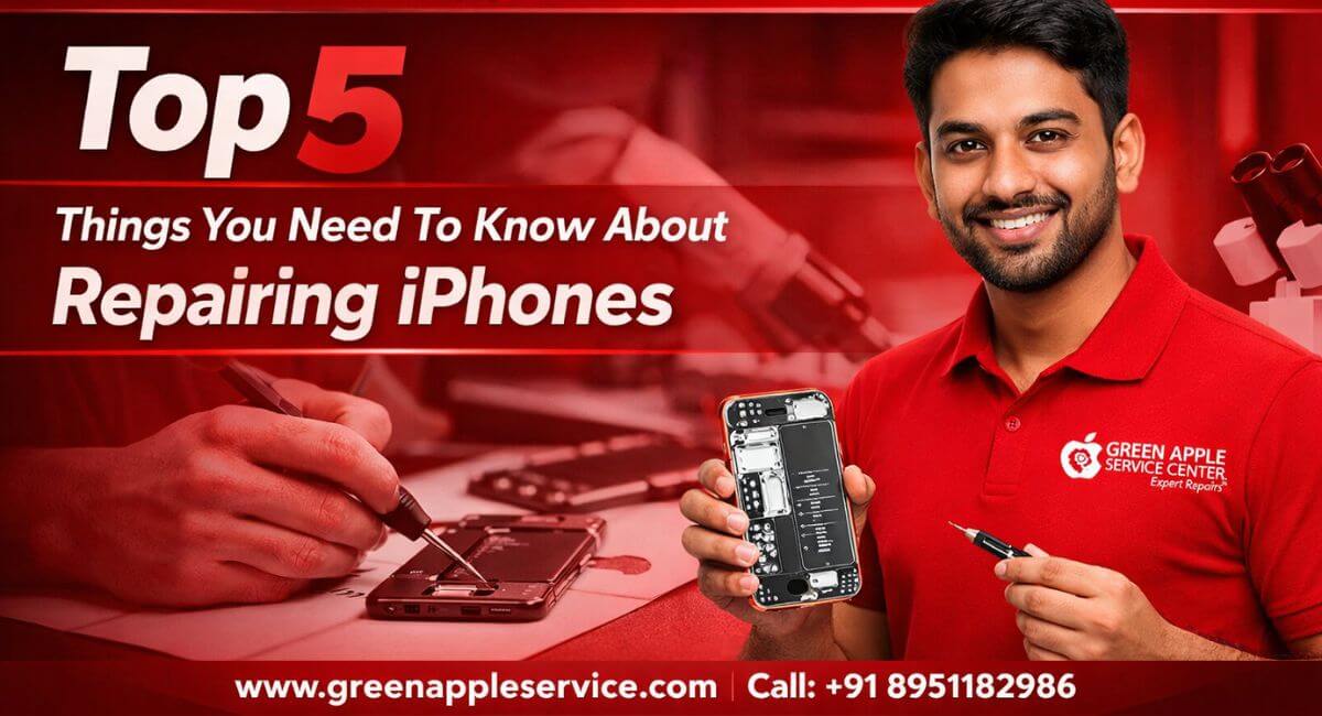 Top 5 Things You Need To Know About Repairing iPhones