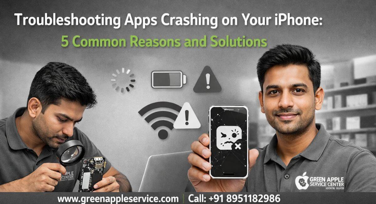 Troubleshooting Apps Crashing on Your iPhone: 5 Common Reasons and Solutions.