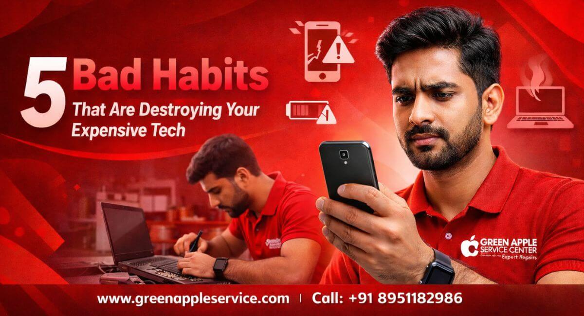5 Bad Habits That Are Destroying Your Expensive Tech