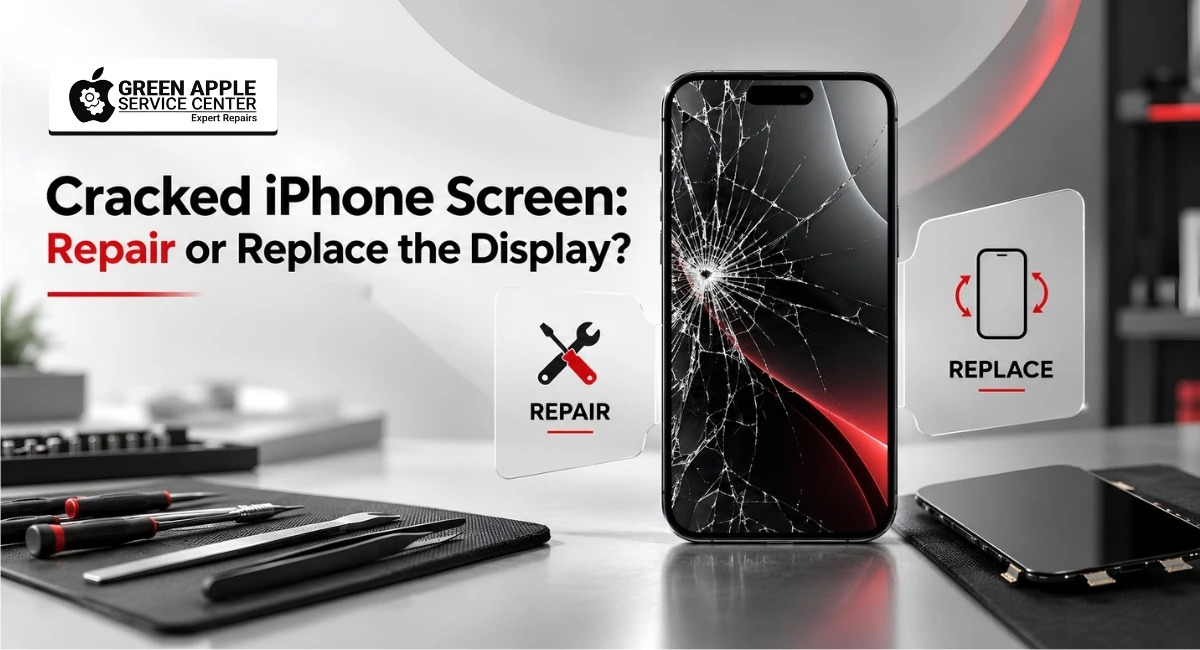 Cracked iPhone Screen: Repair or Replace the Display?