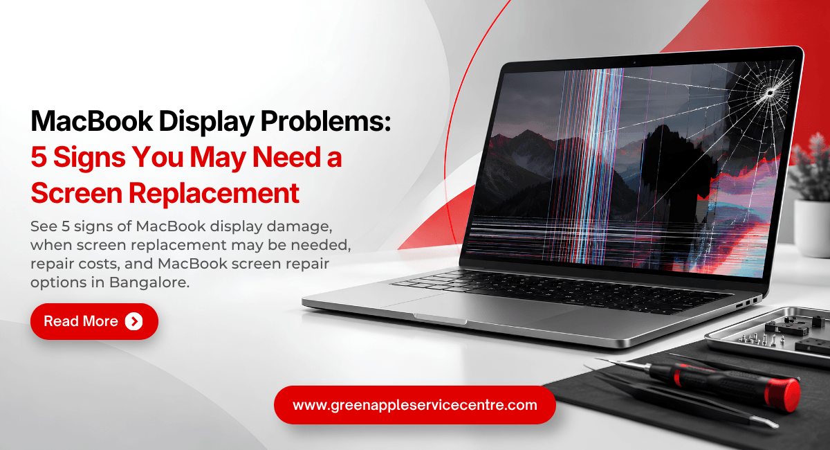 MacBook Display Problems: 5 Signs You May Need a Screen Replacement