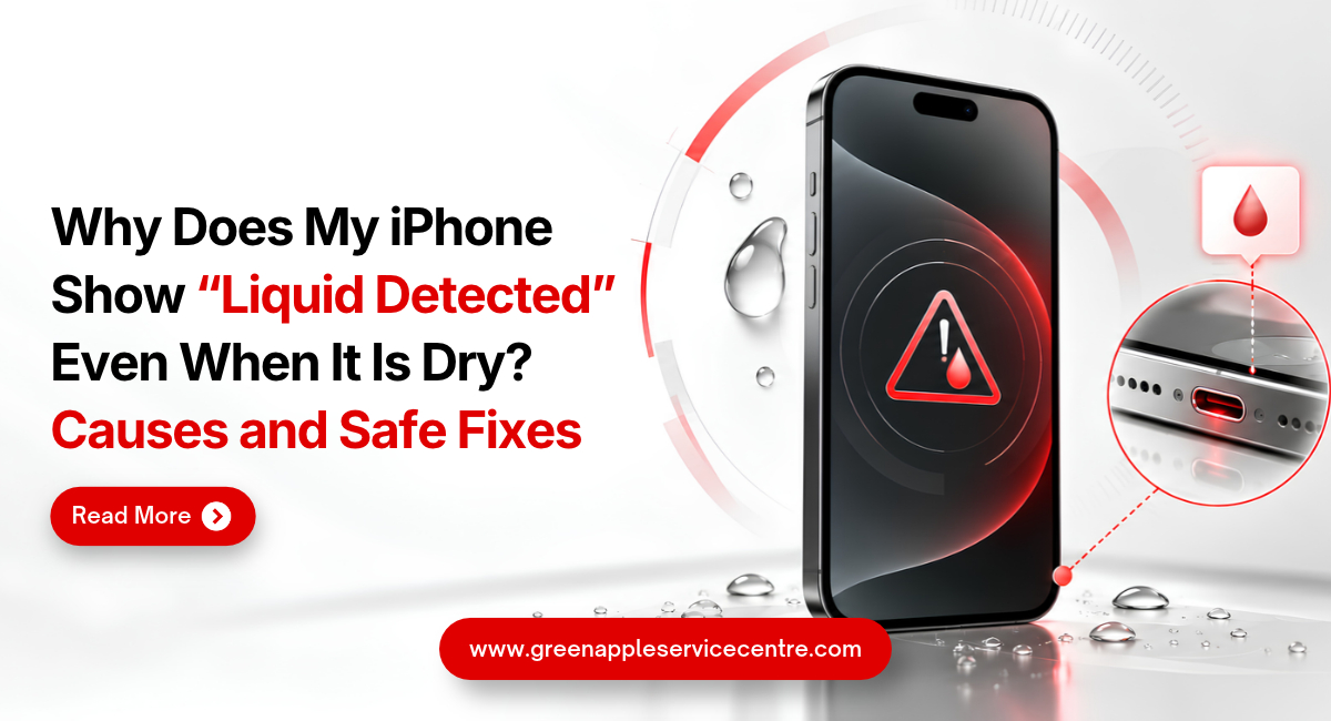 Why Does My iPhone Show “Liquid Detected” Even When It Is Dry? Causes and Safe Fixes